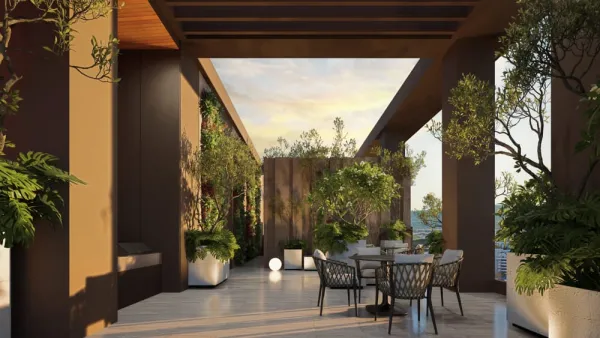 Luxury Residential Tower with World-Class Amenities and Co-working Spaces in an Exclusive Area of Santiago