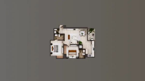 Luxury Residential Tower with World-Class Amenities and Co-working Spaces in an Exclusive Area of Santiago