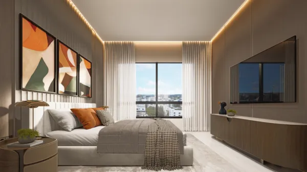 Luxury Residential Tower with World-Class Amenities and Co-working Spaces in an Exclusive Area of Santiago