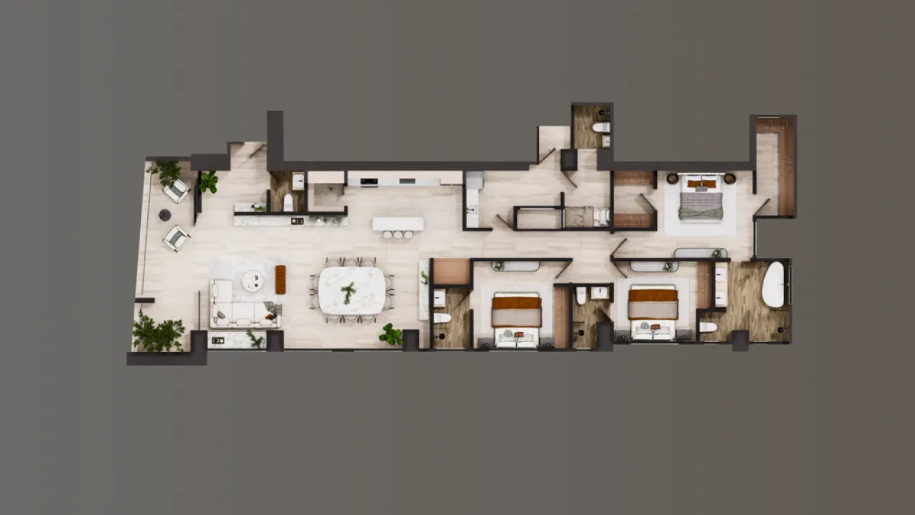 Luxury Residential Tower with World-Class Amenities and Co-working Spaces in an Exclusive Area of Santiago image 38