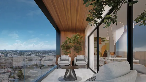 Luxury Residential Tower with World-Class Amenities and Co-working Spaces in an Exclusive Area of Santiago