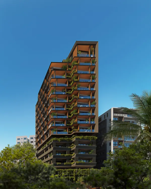 Luxury Residential Tower with World-Class Amenities and Co-working Spaces in an Exclusive Area of Santiago