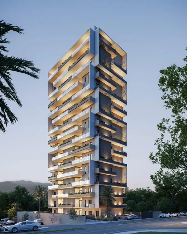 Avant-garde residential tower with panoramic views in an exclusive area of Santiago
