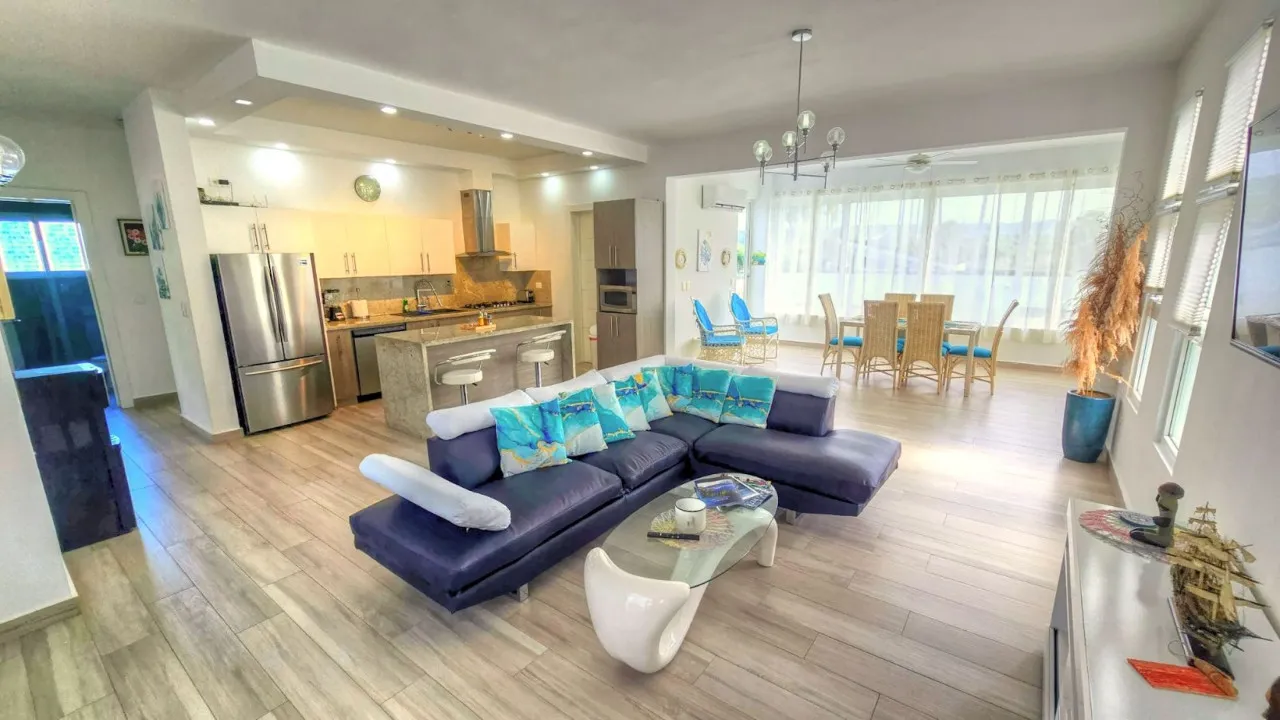 Charming 3-Bedroom Villa with Solar Panels Near Cabarete