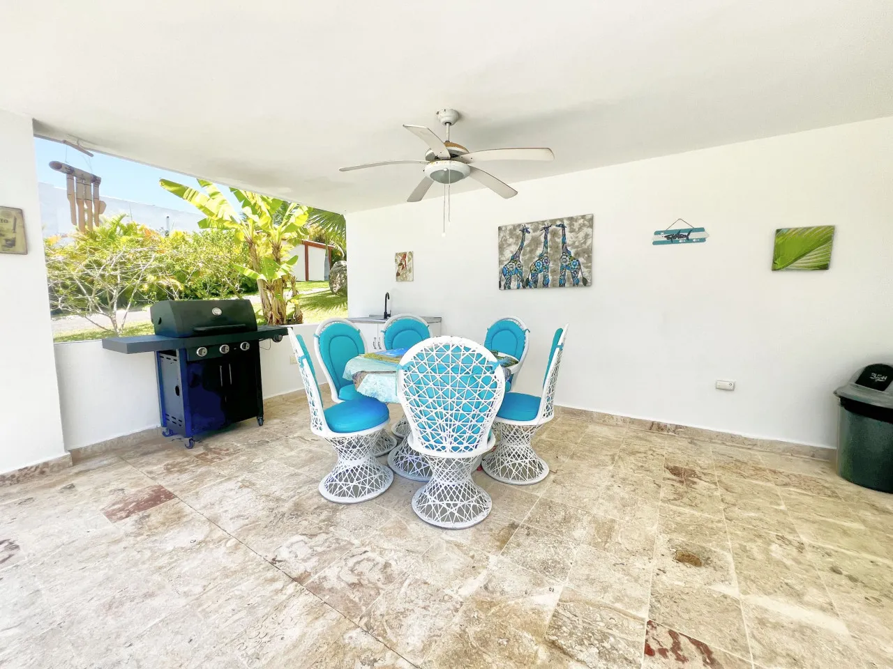 Charming 3-Bedroom Villa with Solar Panels Near Cabarete