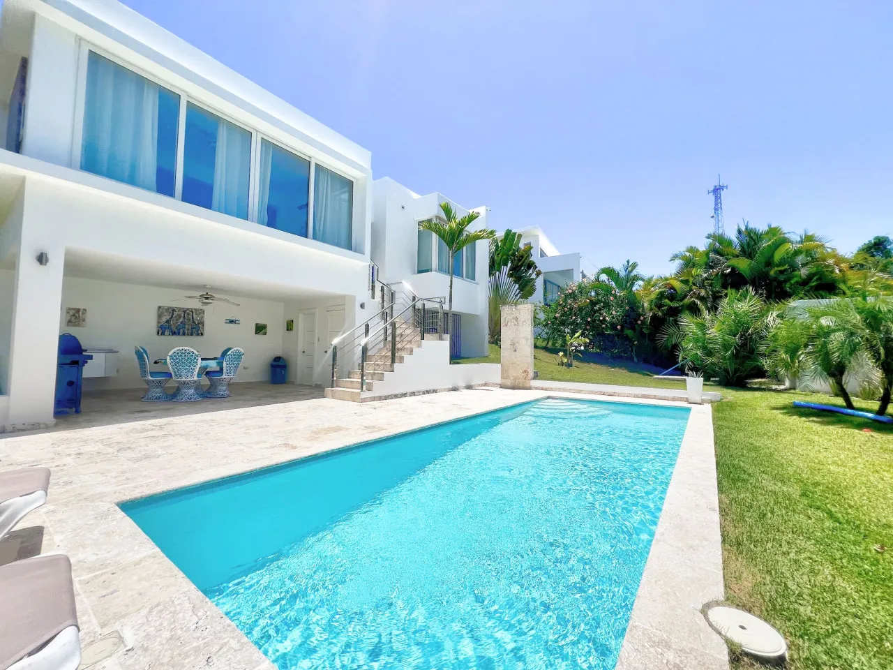 Charming 3-Bedroom Villa with Solar Panels Near Cabarete