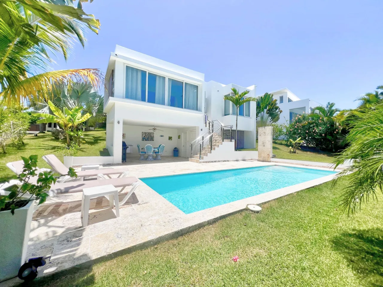 Charming 3-Bedroom Villa with Solar Panels Near Cabarete