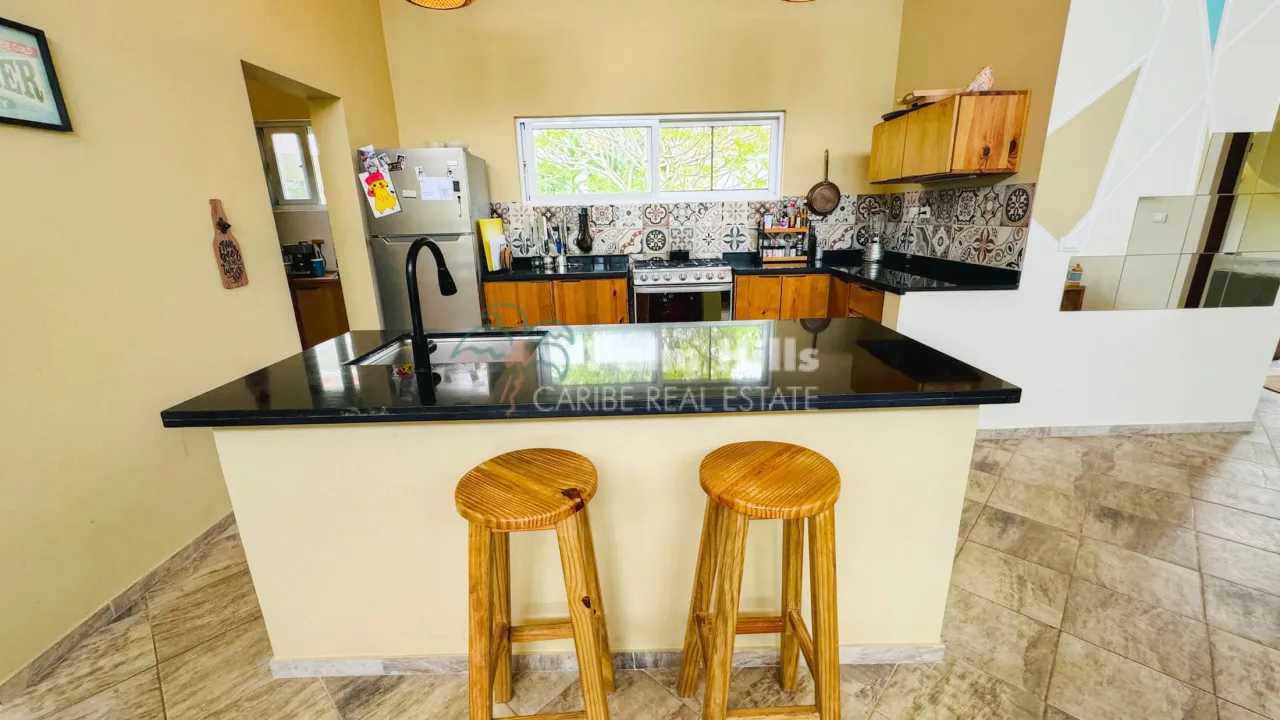 Tropical 3-Bedroom Home Steps from the Beach
