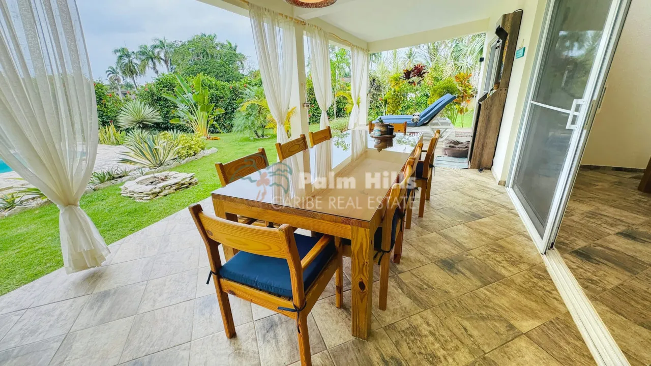 Tropical 3-Bedroom Home Steps from the Beach