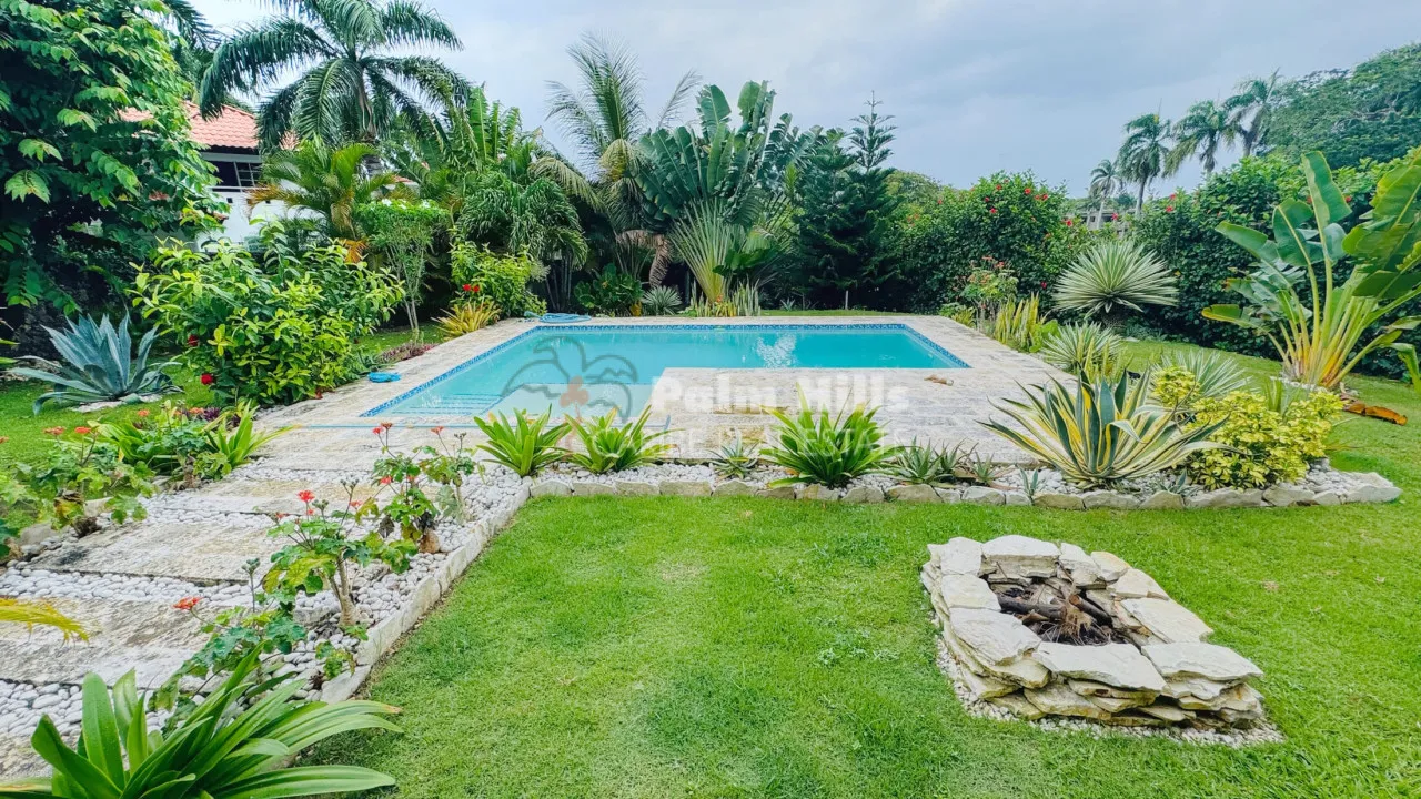 Tropical 3-Bedroom Home Steps from the Beach