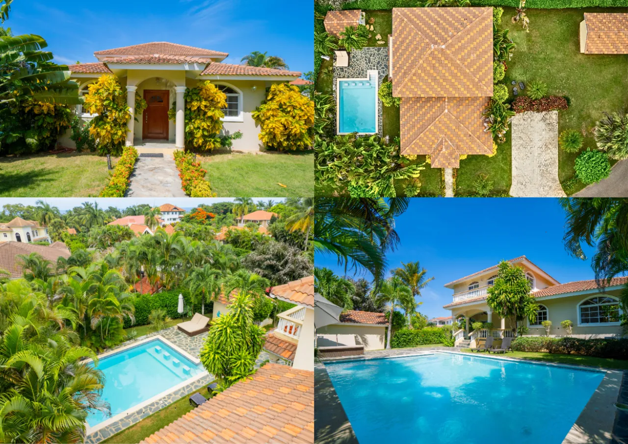 Spacious 3-bedroom villa with private pool in Sosúa (Residencial Hispaniola)