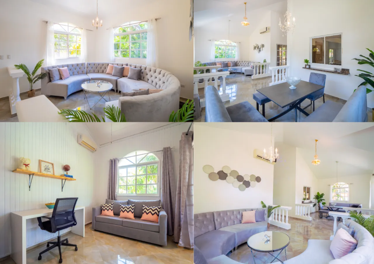 Spacious 3-bedroom villa with private pool in Sosúa (Residencial Hispaniola)