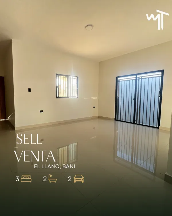 Casa disponible en venta en Residencial Privado, Bani, Nueva para estrenar