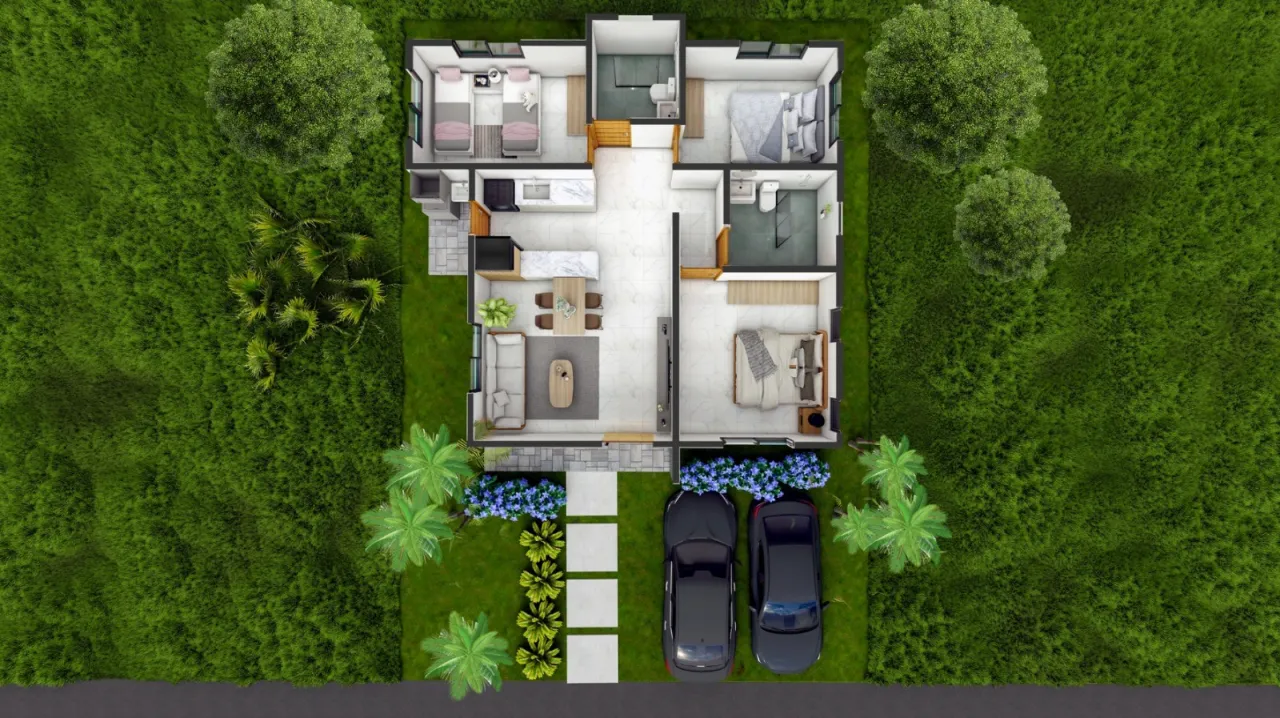 Houses for sale under construction. photo 2