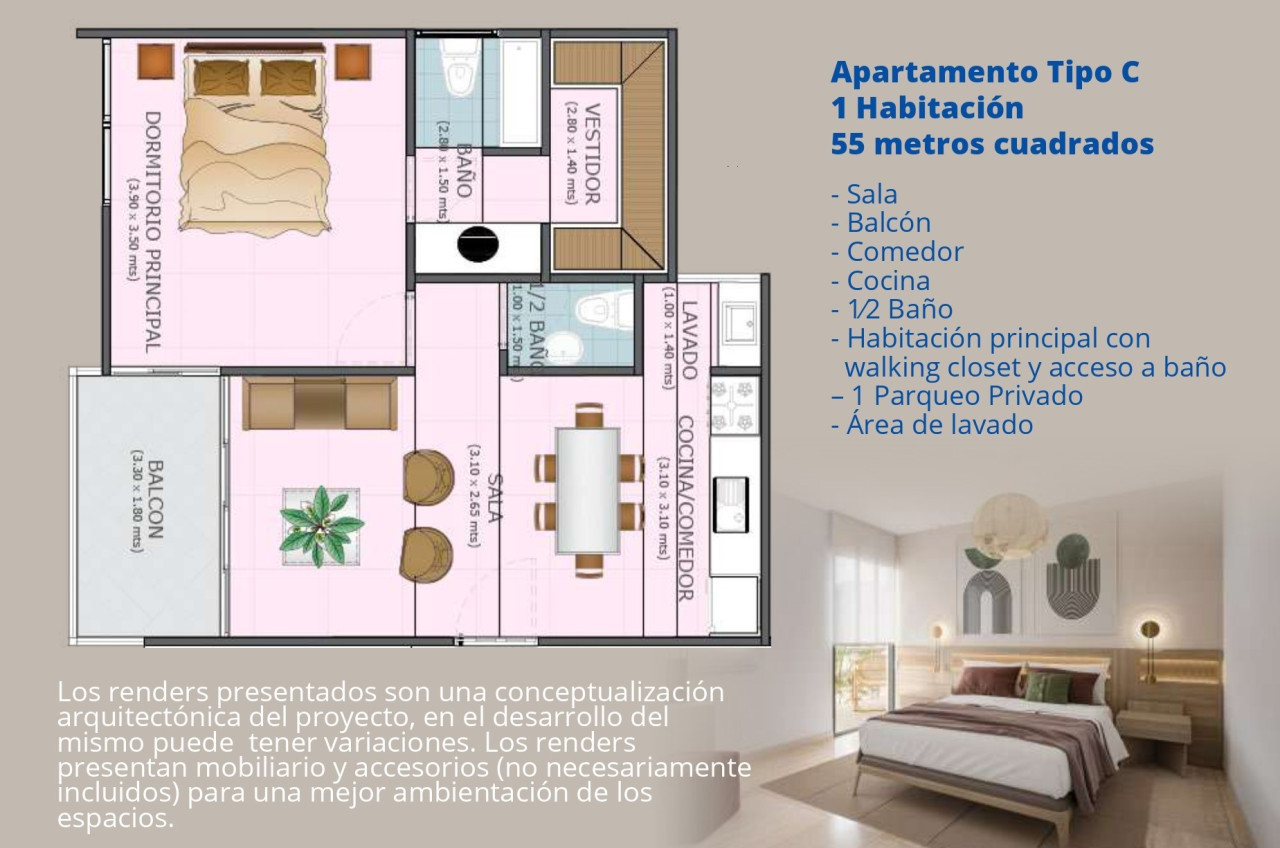 Apartment Project for Sale in front of the Playa Dorada Complex