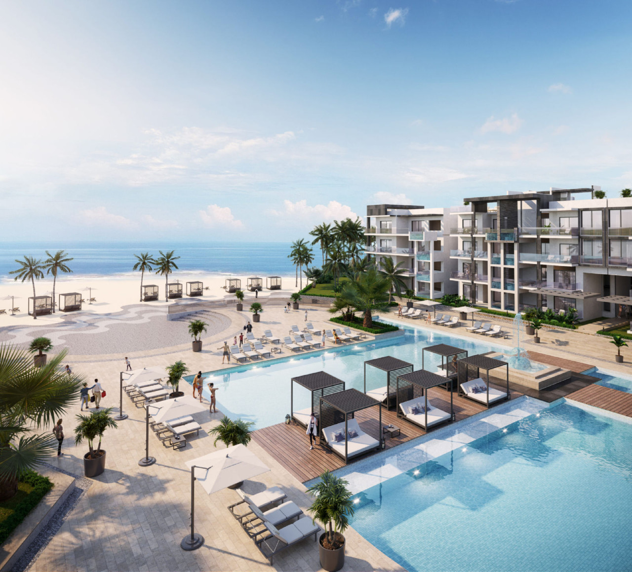 Luxury Ocean View Condos In Central Tourist Zone Bavaro