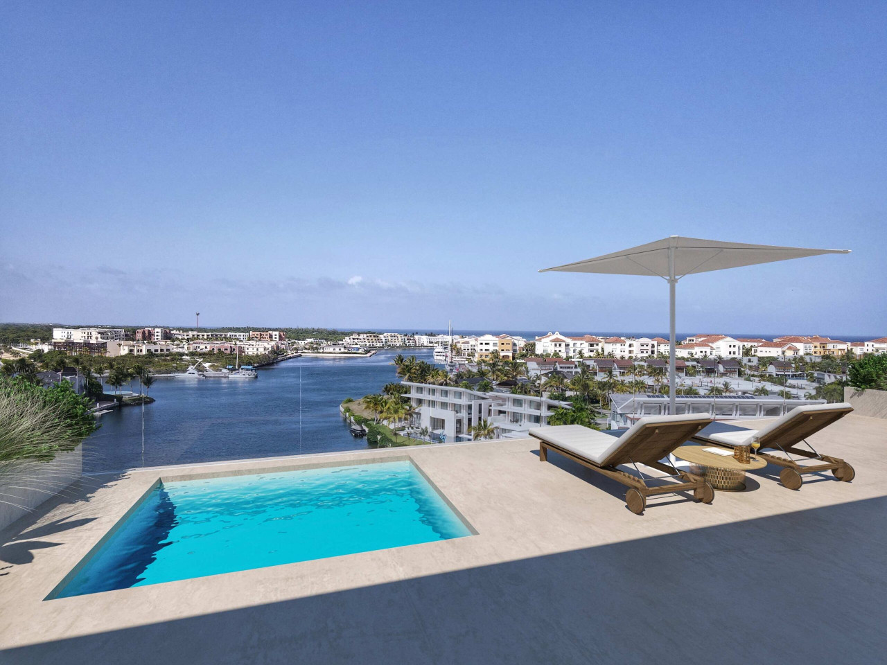 Luxury Condo With Marina View in Cap Cana, Punta Cana