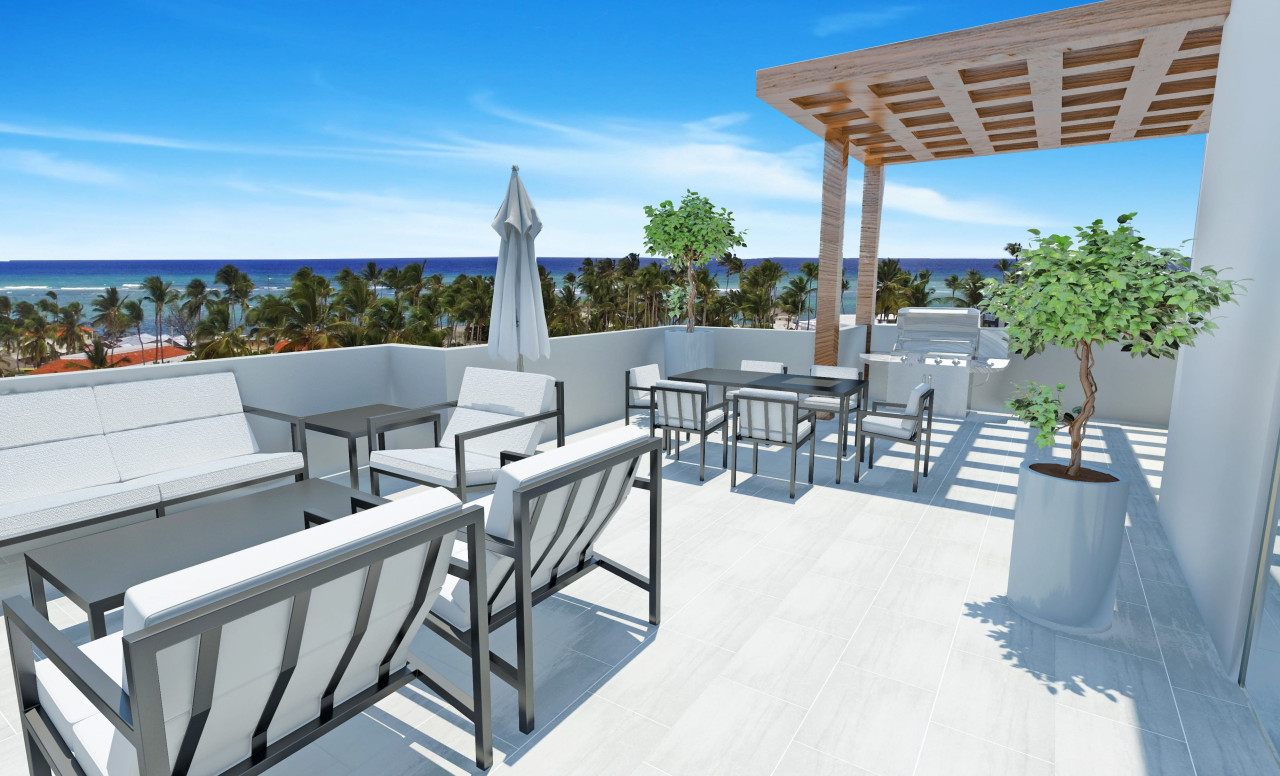 Condominio a 2 minutos a pie de la playa Cortecito, Bávaro