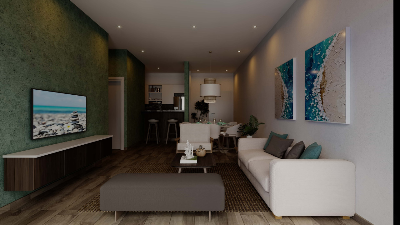 Condominio a 2 minutos a pie de la playa Cortecito, Bávaro
