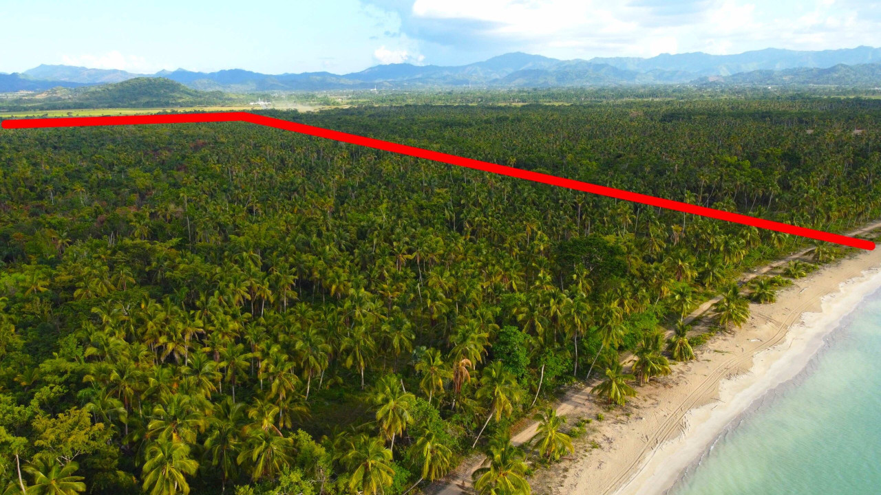 Oceanfront Land With Beach For Hotel Development In Miches