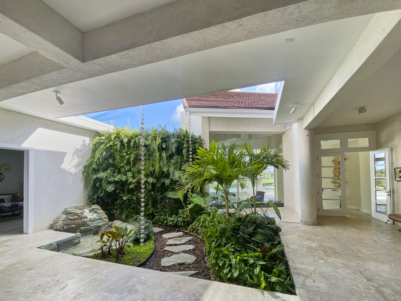 Opulent Villa With Panoramic Golf Views And Spectacular Pool In Punta Cana Resort