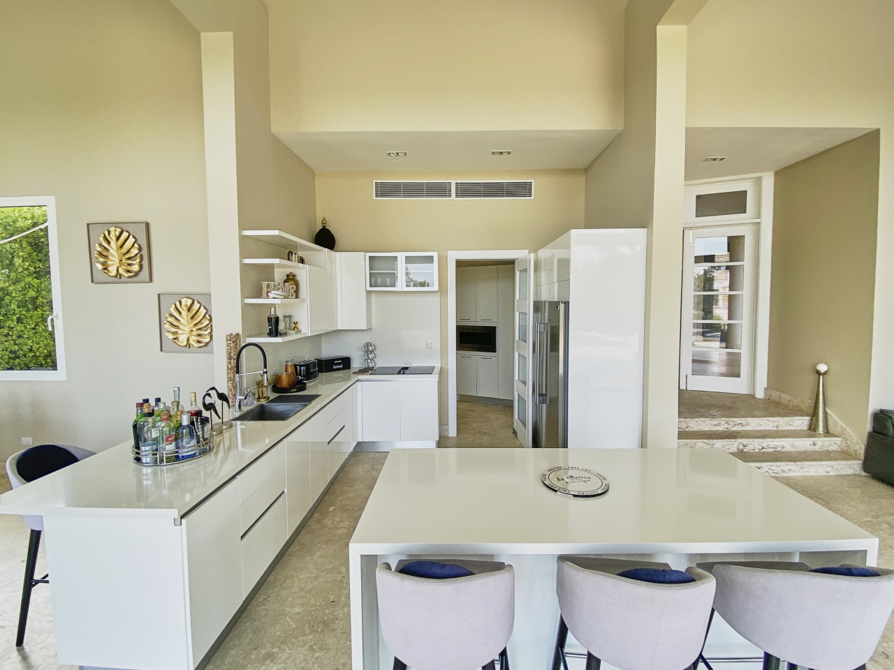 Opulent Villa With Panoramic Golf Views And Spectacular Pool In Punta Cana Resort