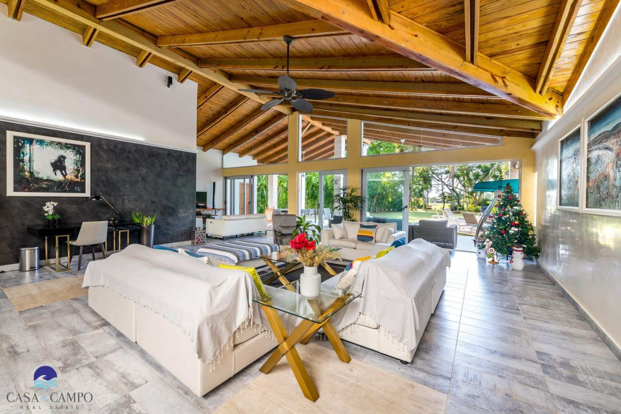 Modern Elegance Meets Golf Course Views in Casa de Campo
