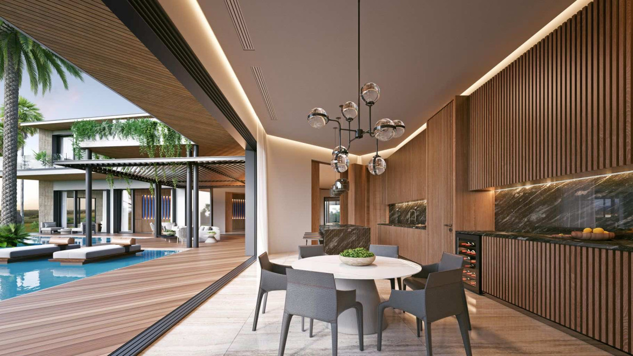 Modern Elegance Meets Golf Course Views: Majestic 6-Bedroom Villa in Casa de Campo