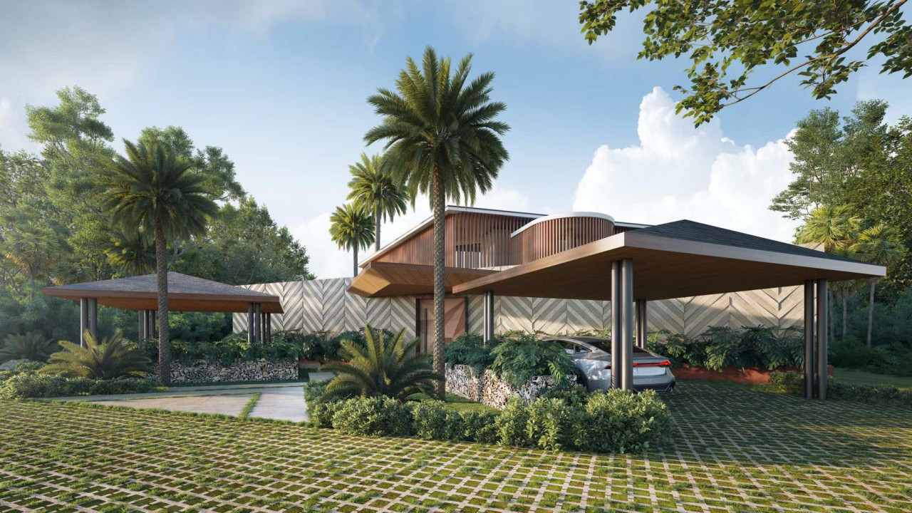 Modern Elegance Meets Golf Course Views: Majestic 6-Bedroom Villa in Casa de Campo