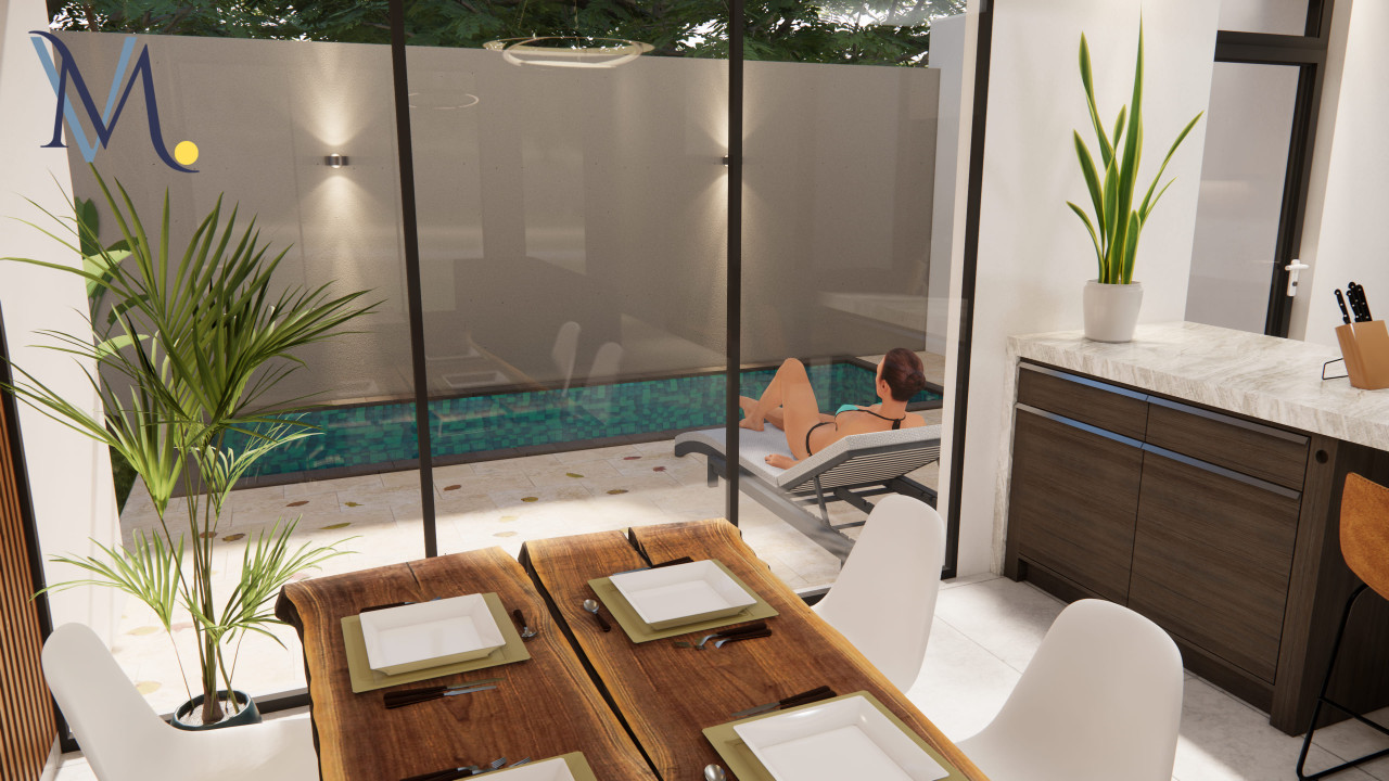 Luxurious Modern Townhouse with Rooftop Terrace and Pool