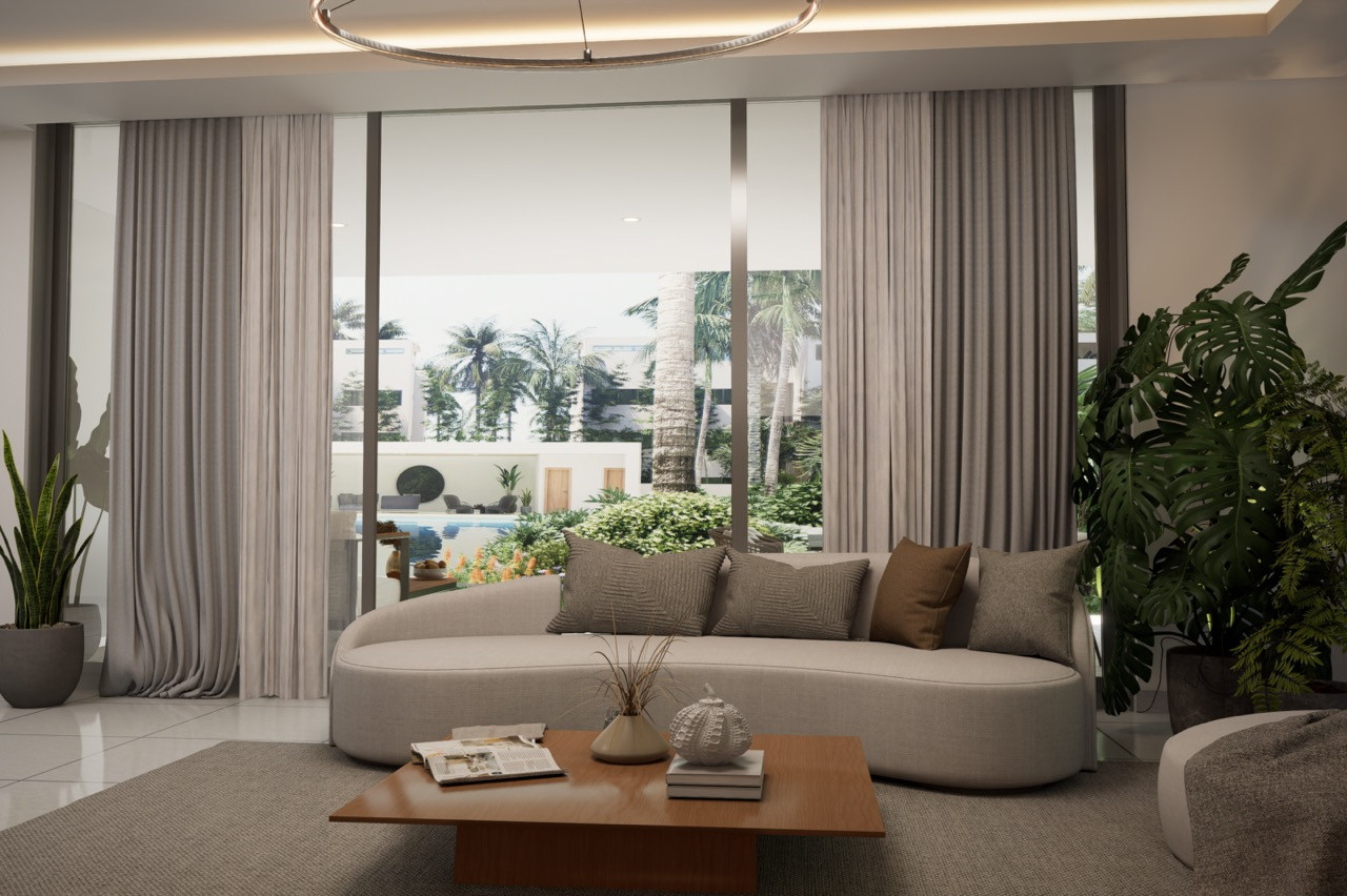 Luxury apartment facing the sea