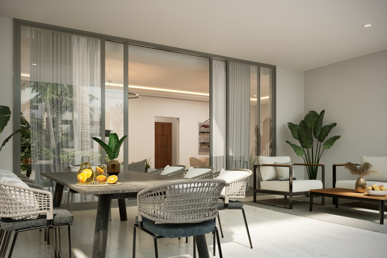 Luxury apartment facing the sea