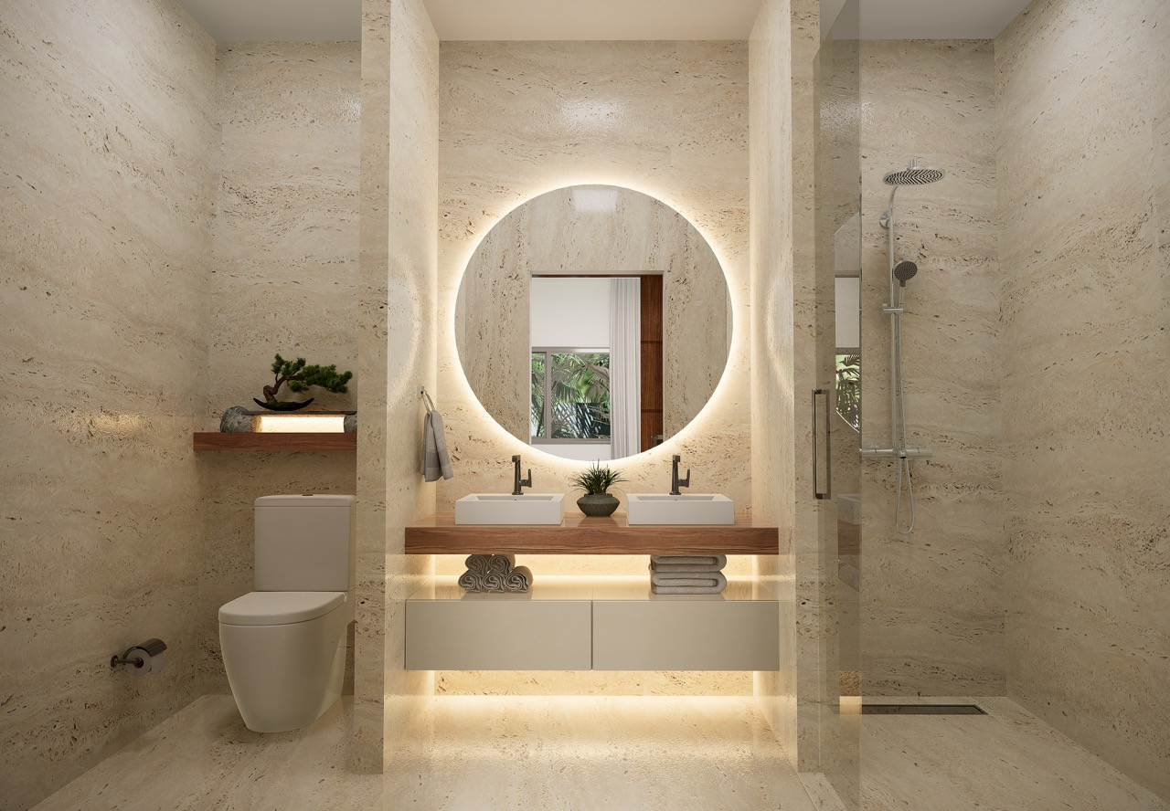 Luxury apartment facing the sea