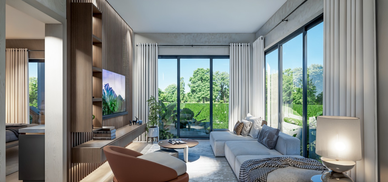 Luxury apartments near El Portillo beach
