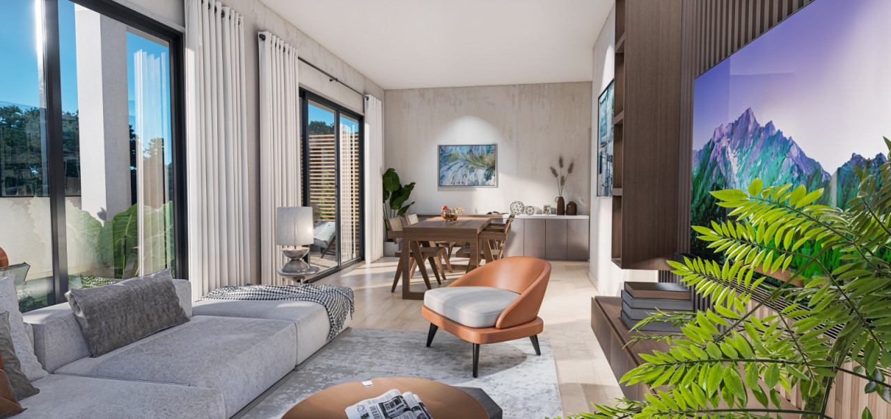 Luxury apartments near El Portillo beach