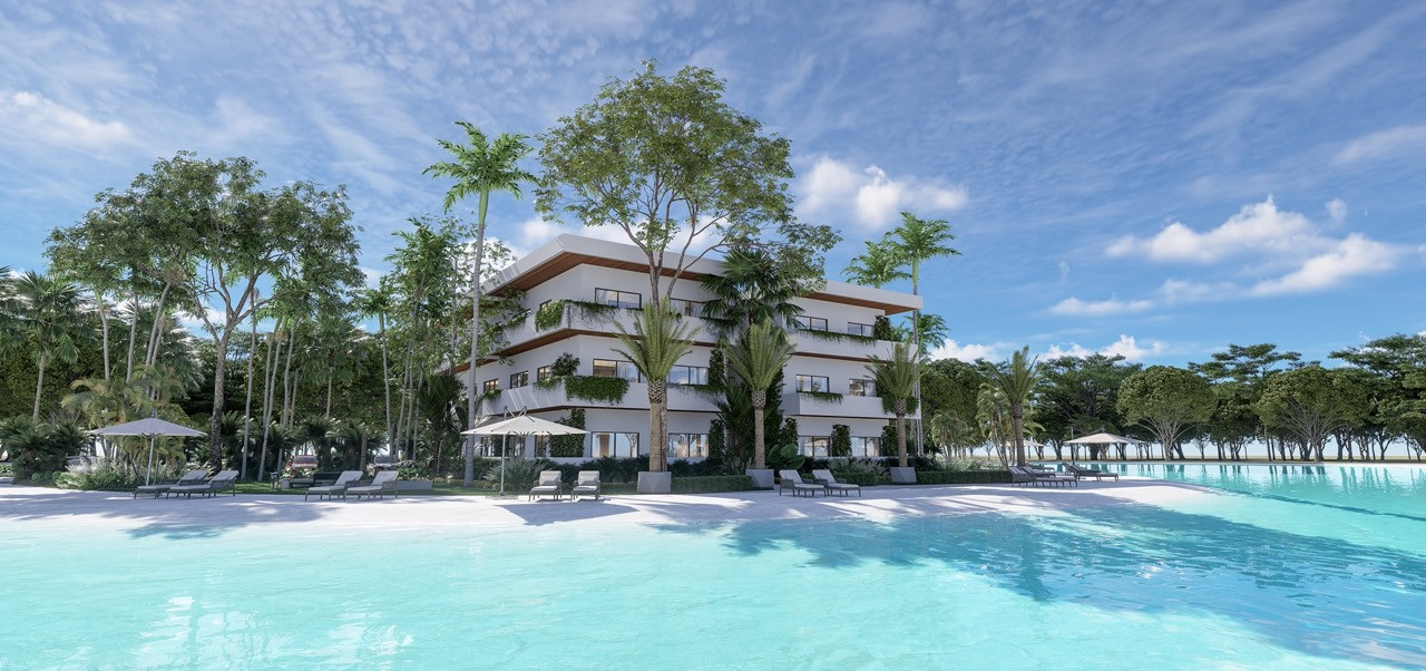 Luxury apartments near El Portillo beach