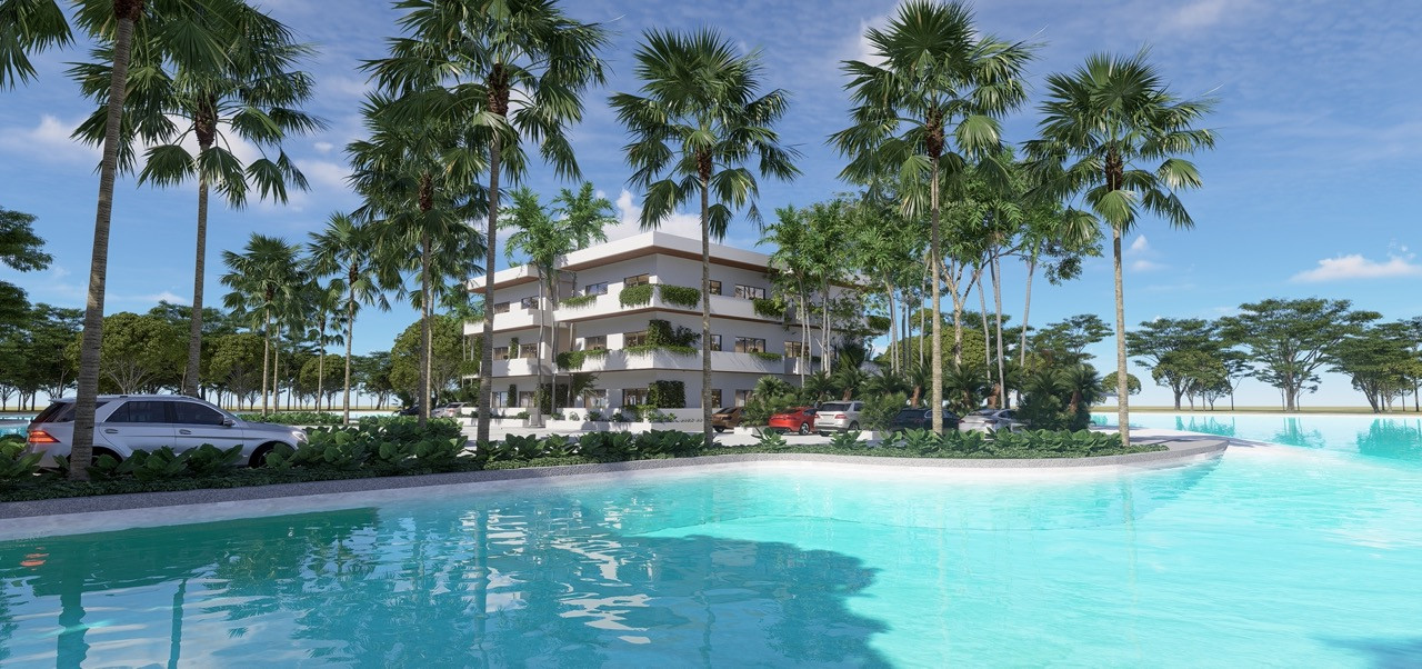 Luxury apartments near El Portillo beach