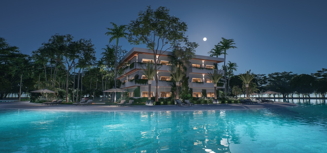 Luxury apartments near El Portillo beach