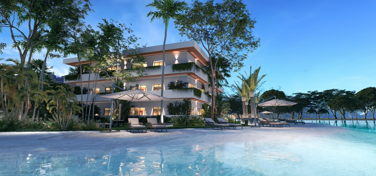 Luxury apartments near El Portillo beach