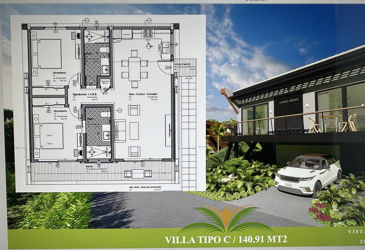 Villa with mountain views at an attractive price