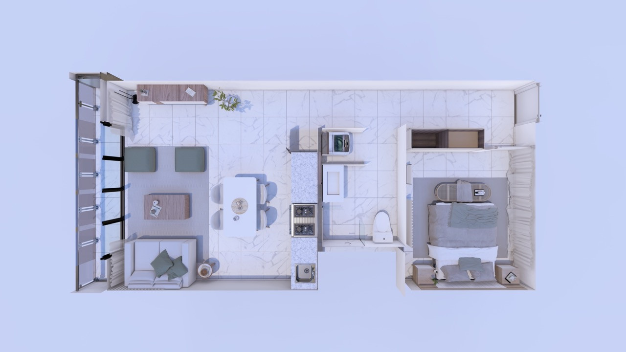 Excellent low cost apartment in Punta Cana