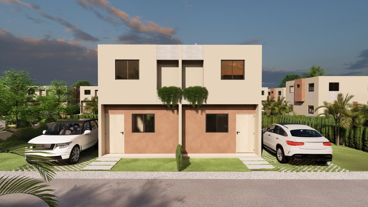 Cheap townhouse near the ocean in Punta Cana