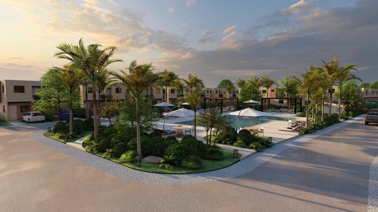 Cheap townhouse near the ocean in Punta Cana