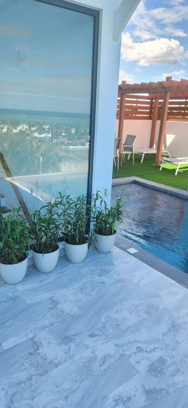 Villa avec vue incroyable sur la mer au coeur de Las Terrenas