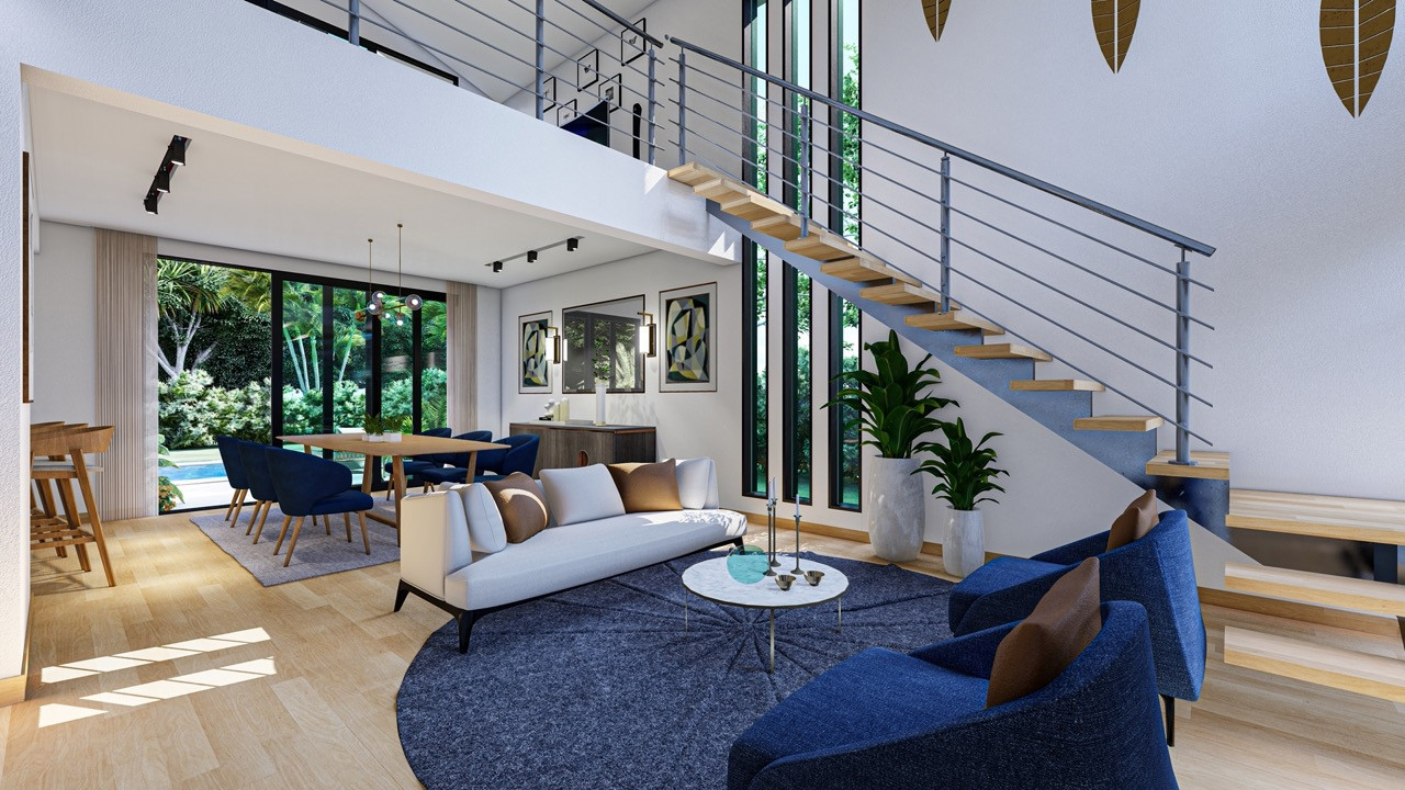 Spacious villa on the ocean