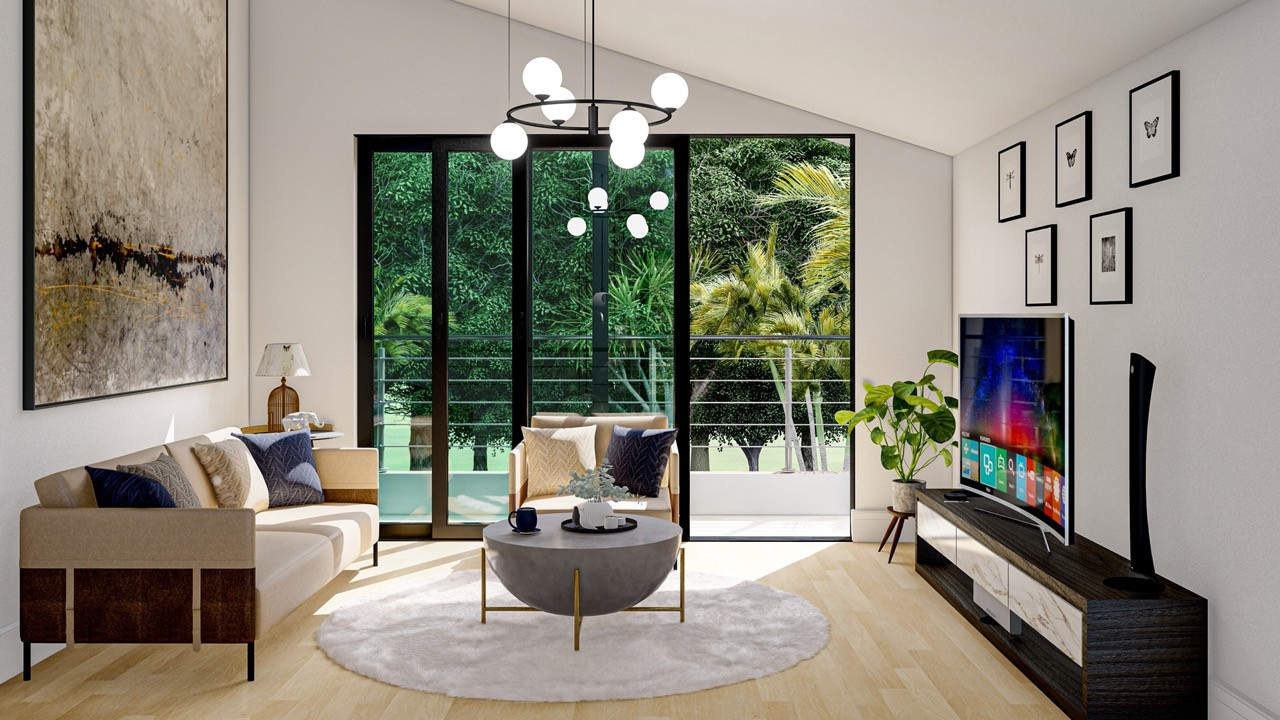 Spacious villa on the ocean