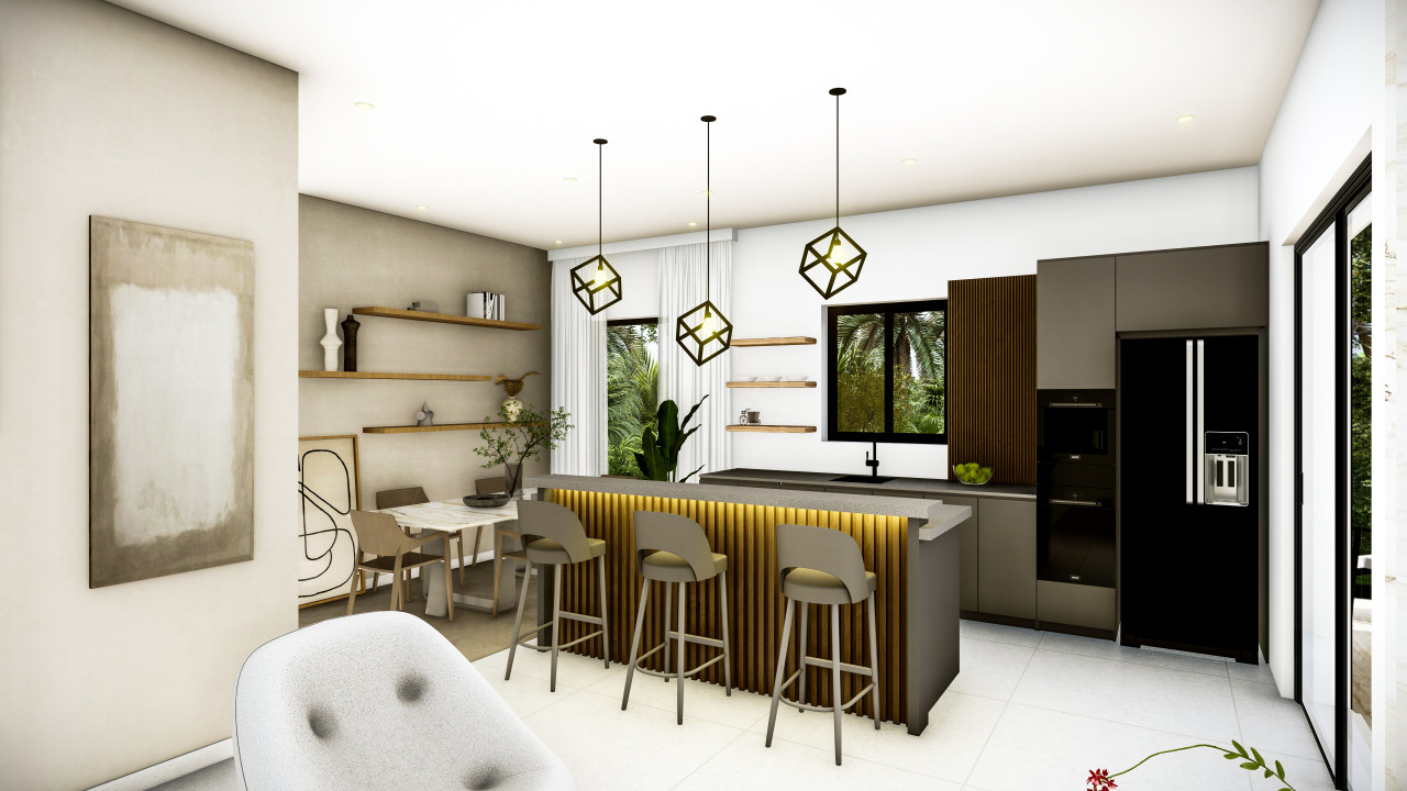 Apartment with garden and terrace in Las Terrenas