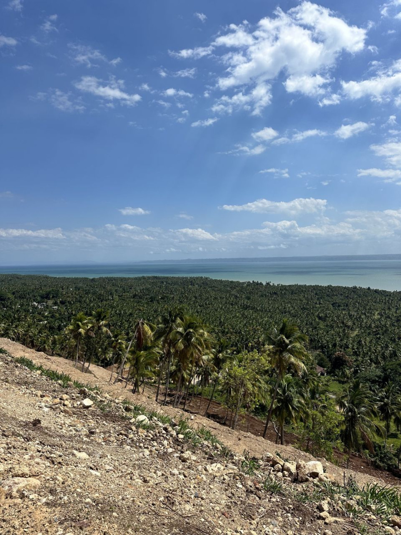 Land with magnificent sea views