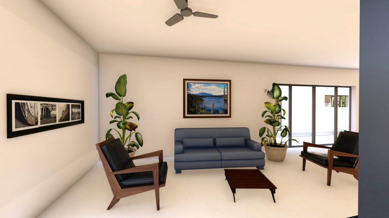 New duplex villa with pool