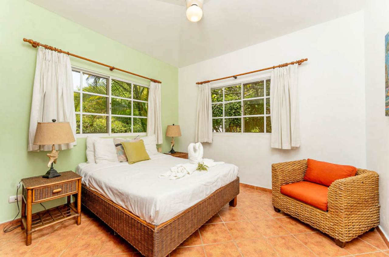 Cozy two bedroom Colibri Villa on a well sized corner lot, Sosua.